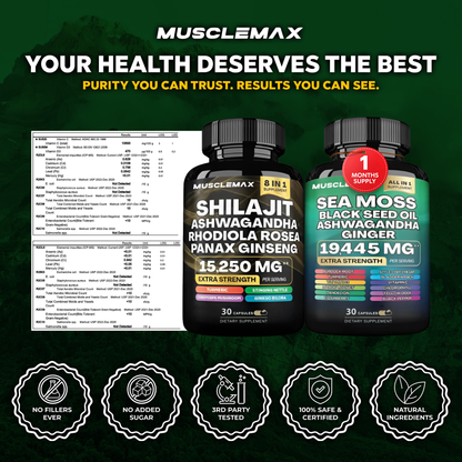 MuscleMax™ 20-in-1 Nahrungsergänzungs-Set