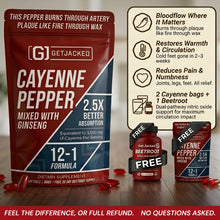 Unterstützen Sie die Gefäßfunktion mit GetJacked Cayenne Softgels