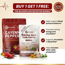 Aged garlic softgels + Cayenne pepper softgels+ bundle