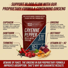 Unterstützen Sie die Gefäßfunktion mit GetJacked Cayenne Softgels