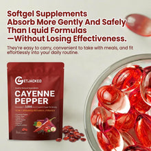 Unterstützen Sie die Gefäßfunktion mit GetJacked Cayenne Softgels