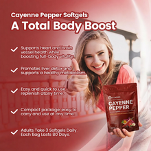 Unterstützen Sie die Gefäßfunktion mit GetJacked Cayenne Softgels