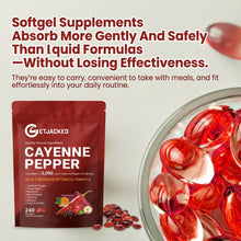 Unterstützen Sie die Gefäßfunktion mit GetJacked Cayenne Softgels