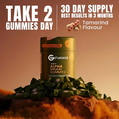 10-IN-1 Alpha Shilajit Gummies KOSTENLOS